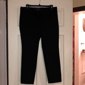 Sloan fit Banana Republic black pants